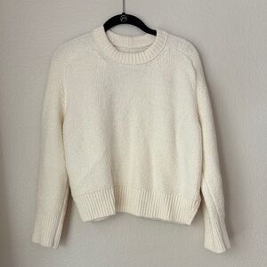 Abercrombie & Fitch Cream Crew Neck Sweater